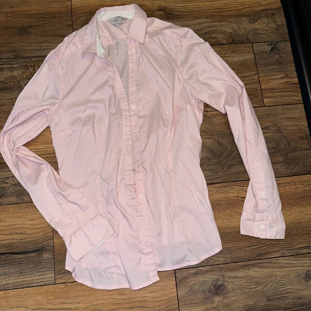 H&M Size 12 Light Pink Dress Shirt.